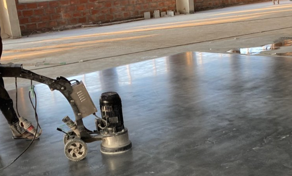 Diamond grinding on marble